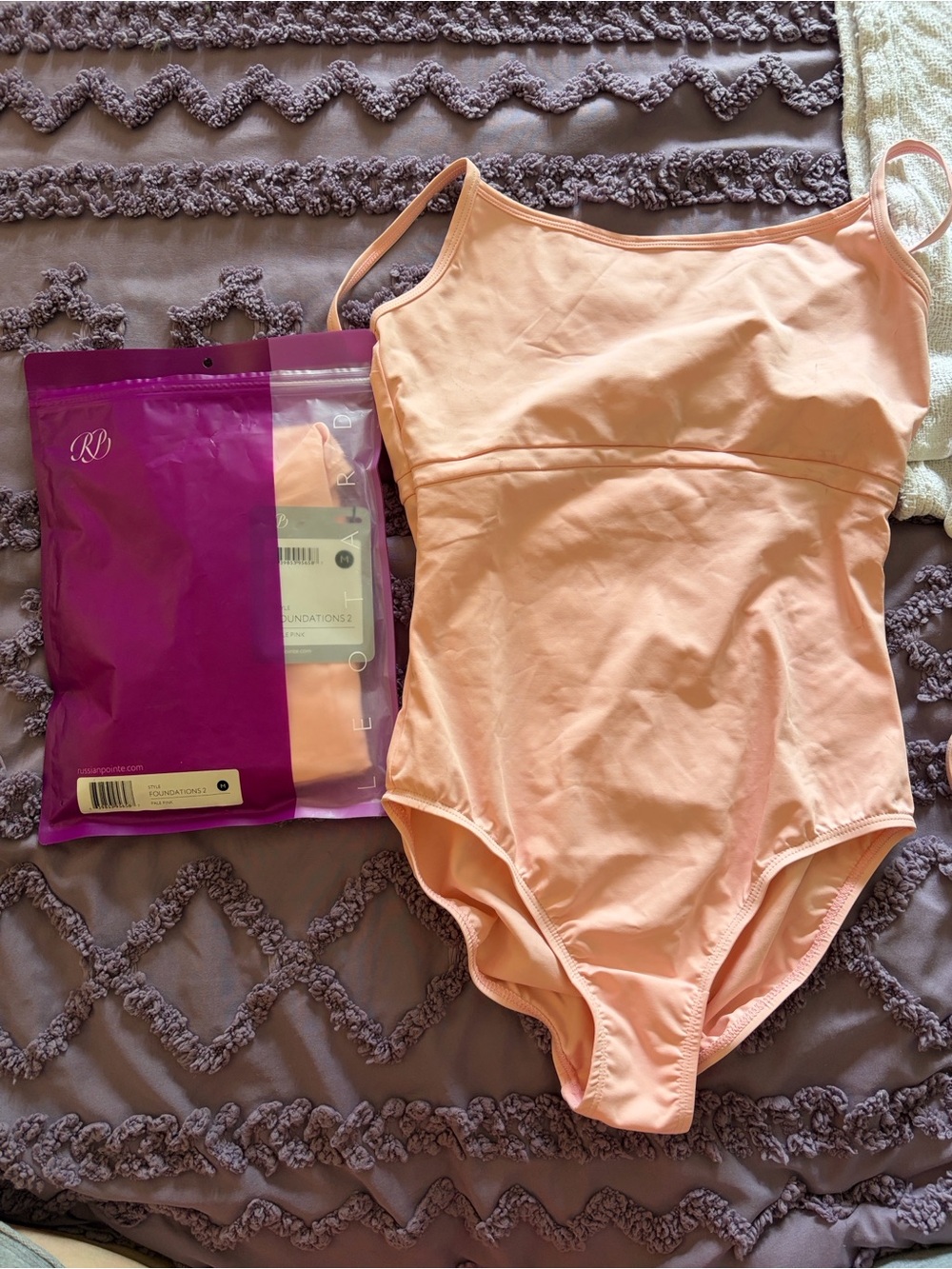Russian point Pink Dance Leotard One-Piece